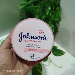 کرم مرطوب‌کننده دست و صورت جانسون