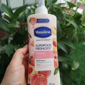 لوسیون بدن وازلین مدل peach