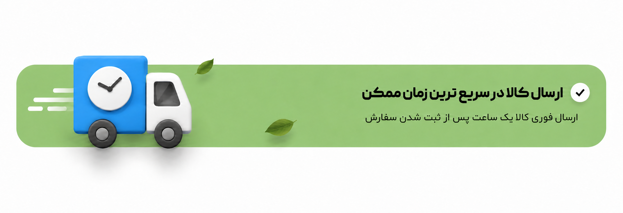 ارسال سریع کالا در آناهیسا