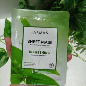 ماسک ورقه ای چای سبز فارماسی ساخت ترکیه